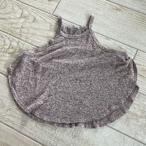Charlotte Russe Pink and Grey tank top